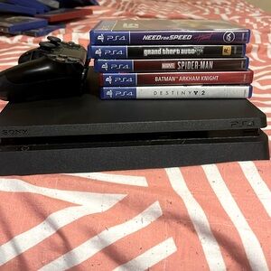 PS4 Console Bundle with Games - Ready to Play!